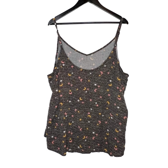 Torrid Top Ava Black Celestial Stretch Challis Cami - Picture 6 of 6